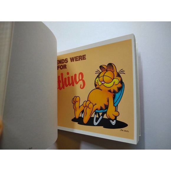 Garfield Words To Live By Postcard Book 30 Different Jim Davis Comic Cat 1990 - Picture 4 of 10
